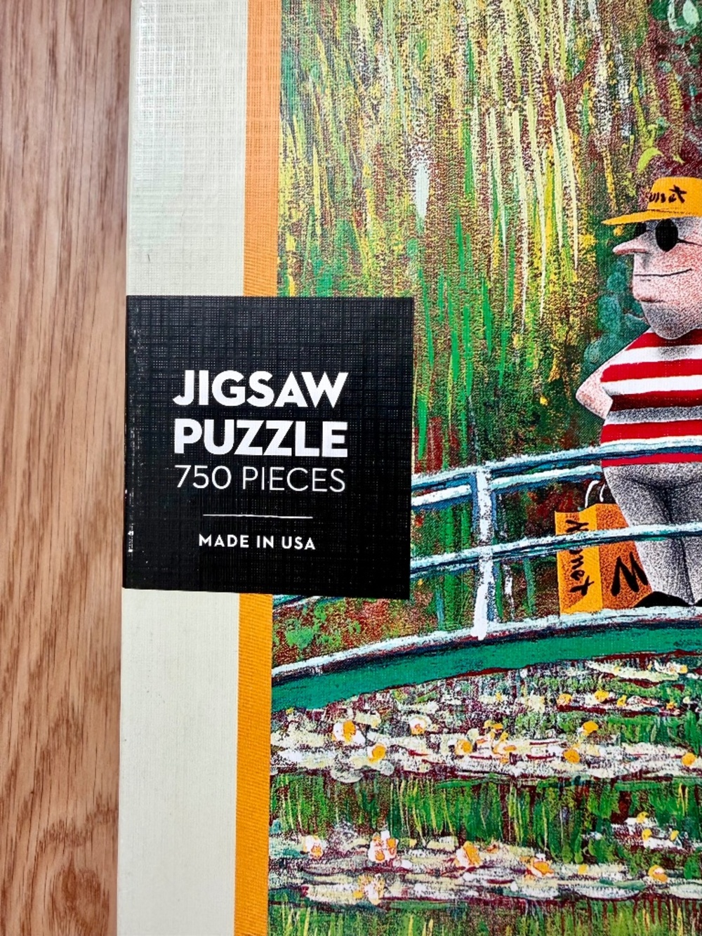 The New Yorker J'aime Monet 750 Piece  Jigsaw Puzzle - Picture 2 of 8